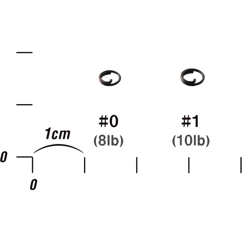 Набір заводних кілець DECOY Qucik Ring R-7 #1 10lb 15 шт (4989540818404) Тип заводні кільця