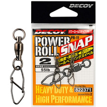 Вертлюга DECOY PR-11 Powerroll Snap 04 2 шт (4989540822395)