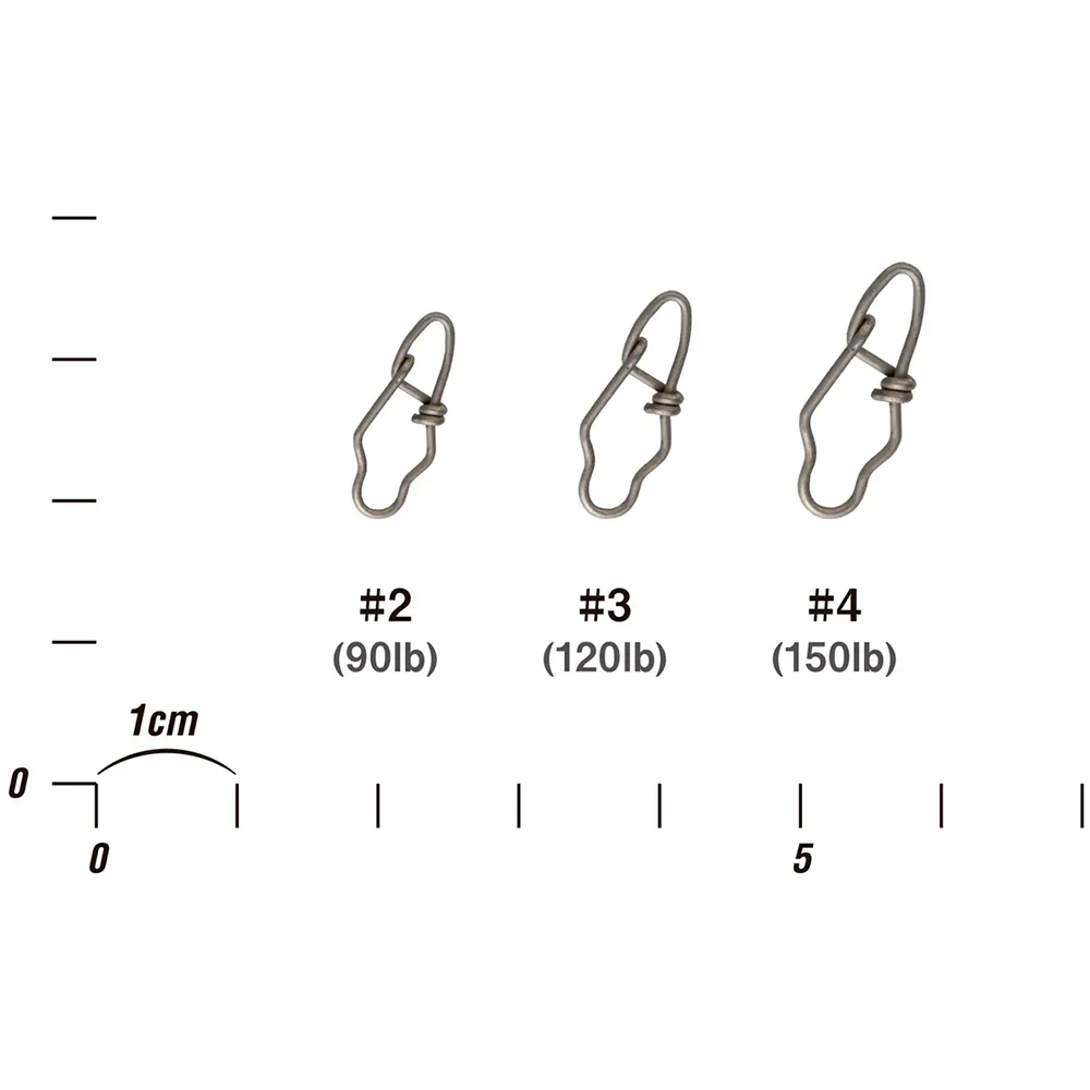 Застібка DECOY SN-14 Ex Snap 03 7 шт (4989540830796) Розривне навантаження 54