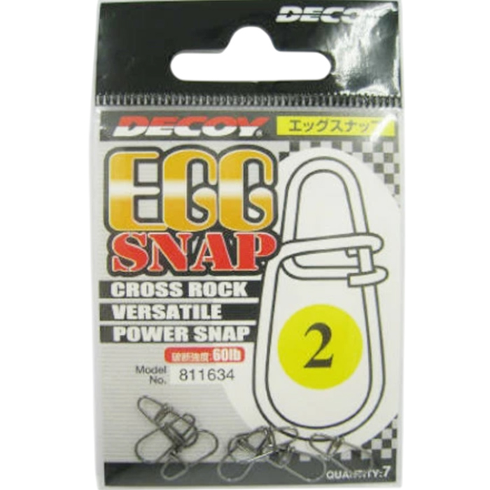 Застібка DECOY SN-3 Egg Snap #02 7 шт (4989540811634)