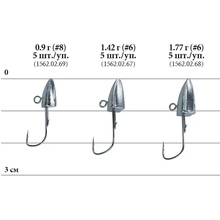 Набір джиг-головок DECOY SV-51 Delta Magic #04 1.4g 5 шт (4989540821107)