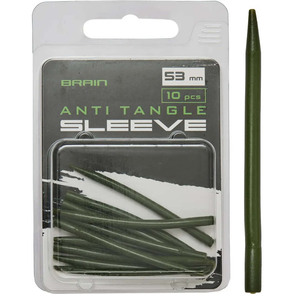 Набір протизакручувачів BRAIN Anti Tangle Sleeve 10 шт Green SGXA-904719 (1858.25.11)