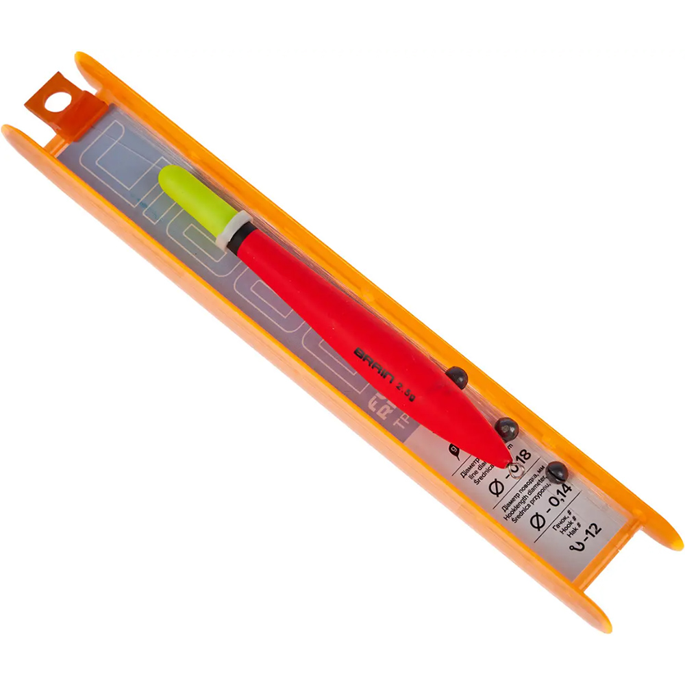 Оснастка поплавочная BRAIN 1.0g 0.16mm 0.12mm №14 (TP28082)