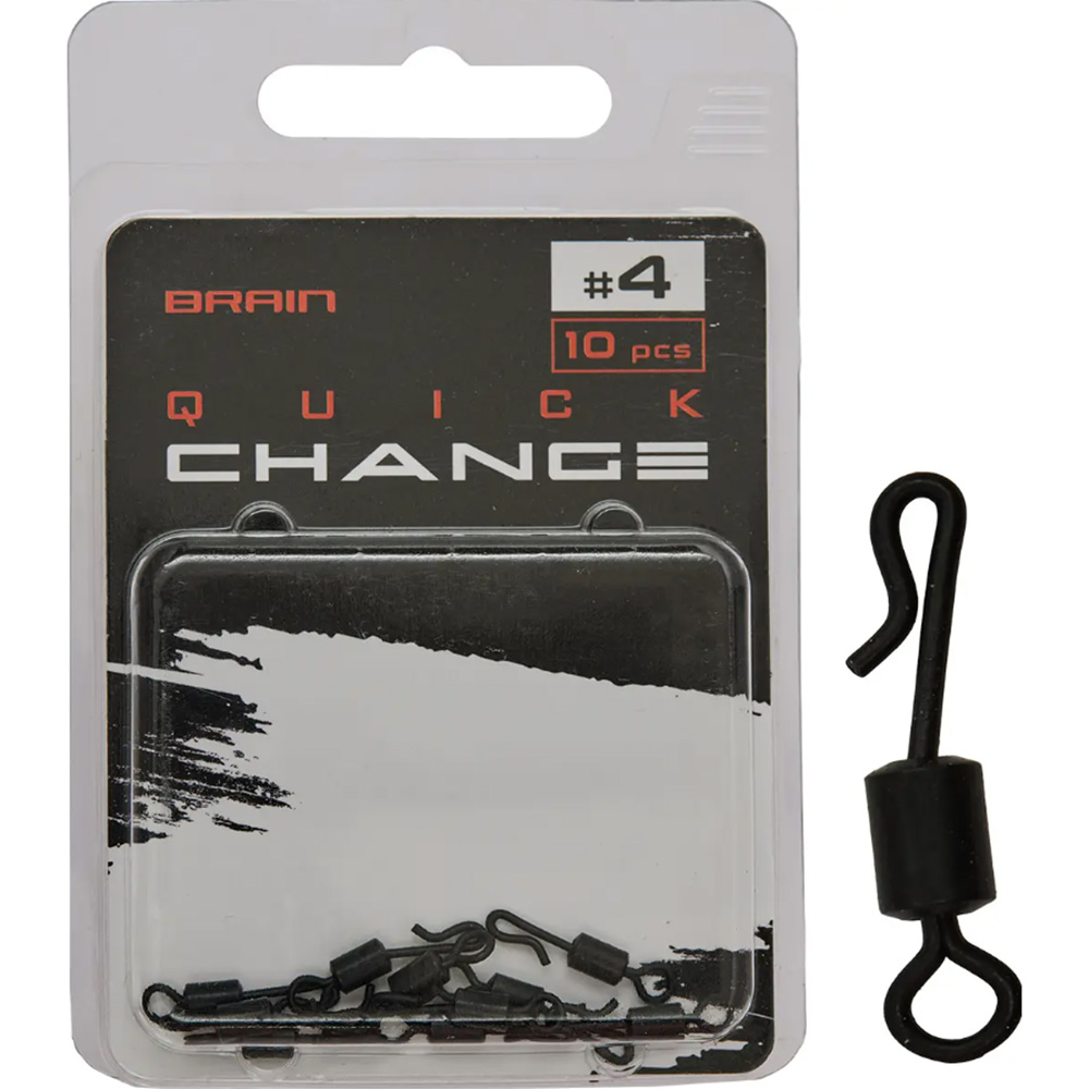 Вертлюжок BRAIN Quick Change #4 10 шт SGQS-8007-4 (1858.24.81)