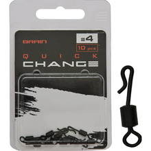 Вертлюжок BRAIN Quick Change #4 10 шт SGQS-8007-4 (1858.24.81)