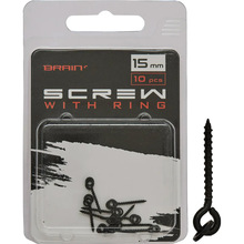 Винт для бойлов BRAIN Screw With Ring 15mm 10 шт SGCA-8026-18 (1858.24.64)