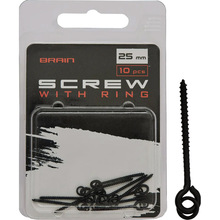 Винт для бойлов BRAIN Screw With Ring 25mm 10 шт SGCA-8026-25 (1858.24.65)