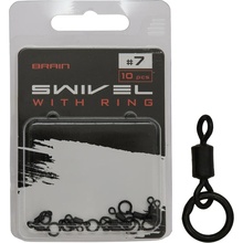 Вертлюг BRAIN Swivel With Ring #7 10 шт SGCA-8013-7 (1858.24.76)