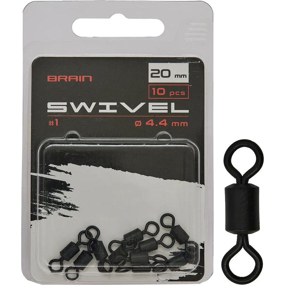 Вертлюжок BRAIN Swivel #1 20 мм diam 4.4 мм SGCA-8008-1 (1858.24.74)