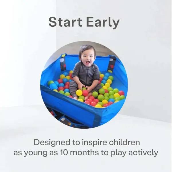 Батут SMARTRIKE Trampoline 3 в 1 Blue (9200000) Форма кругла