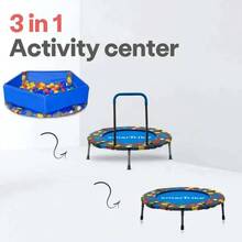 Батут SMARTRIKE Trampoline 3 в 1 Blue (9200000)