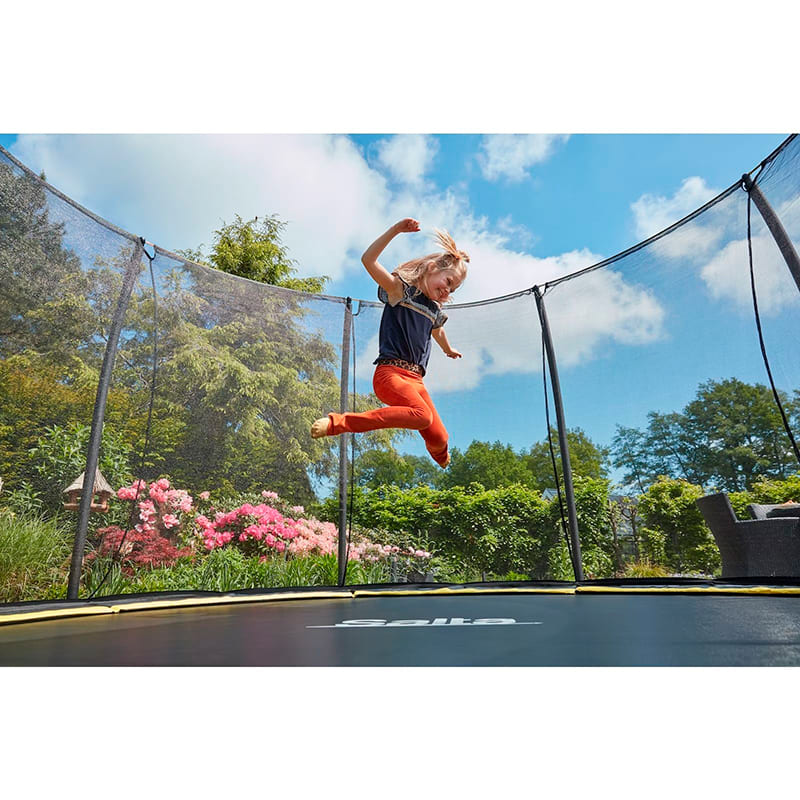 Внешний вид Батут SALTA Comfort Edition Ground 427 см Black (5398A)