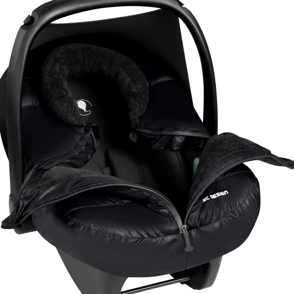 Зовнішній вигляд Спальний мішок ABC DESIGN для автокрісла Tulip i-Size Black (12005311000)