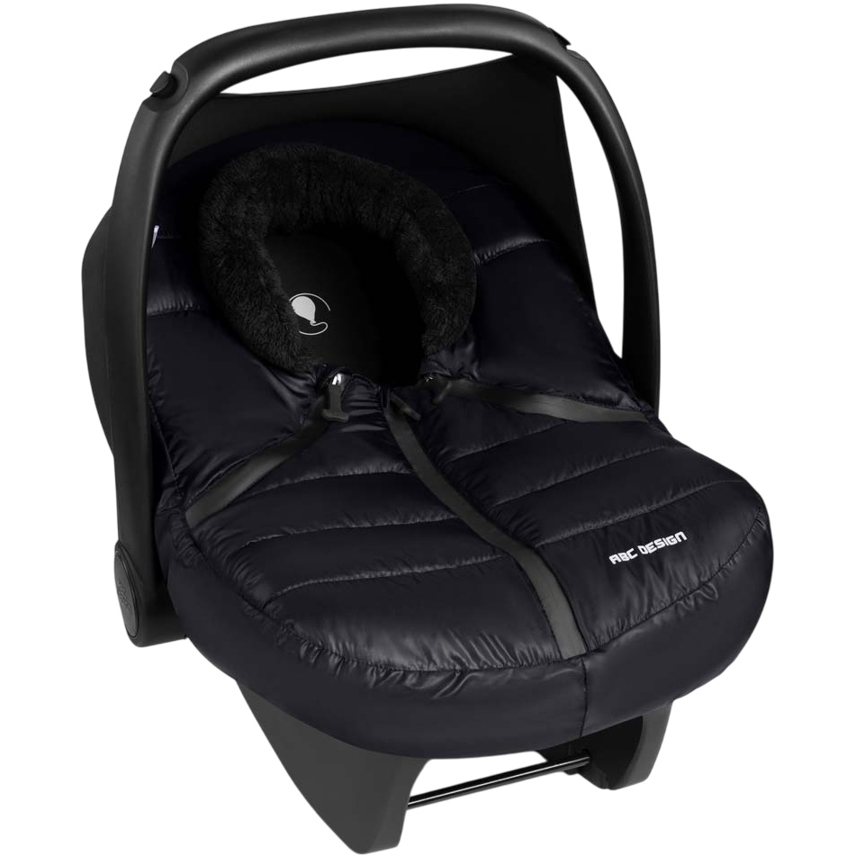 Спальний мішок ABC DESIGN для автокрісла Tulip i-Size Black (12005311000) Матеріал фліс