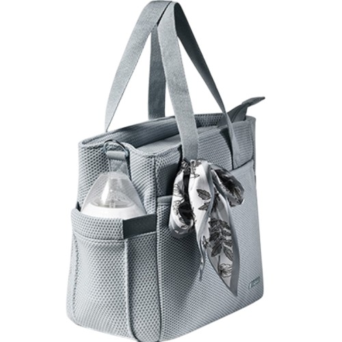 Сумка BABYONO CARMEN Grey (1571/03) Размеры  30 х 26 х 15.5