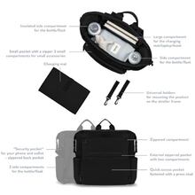 Рюкзак LIONELO Cube Black Carbon (LO-CUBE BLACK)