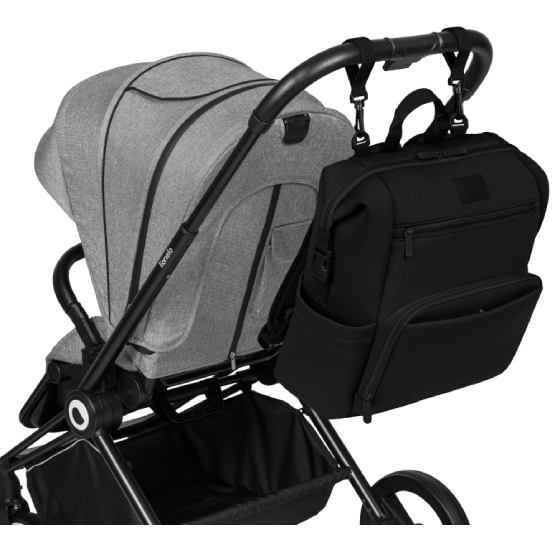 Рюкзак LIONELO Cube Black Carbon (LO-CUBE BLACK) Цвет черный