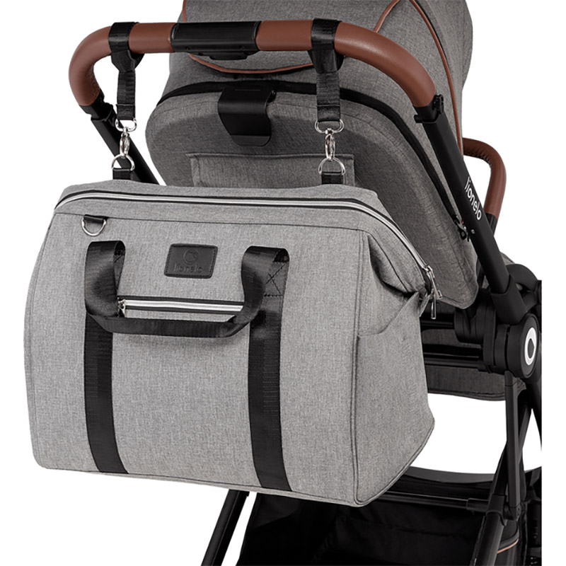 В Украине Сумка для коляски LIONELO Ida Grey Concrete (LO-IDA GREY CONCRETE)