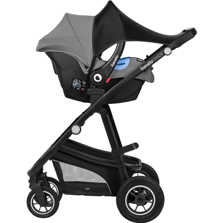 Сонцезахисний чохол LIONELO Stroller Sun Cover Black (LO-STROLLER SUN COVER) Матеріал поліестер