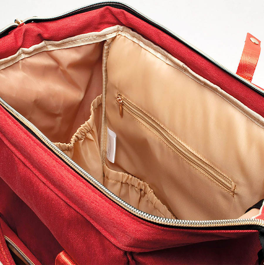 Сумка-рюкзак для коляски CANPOL BABIES Red (50/101) Размеры  16 x 48