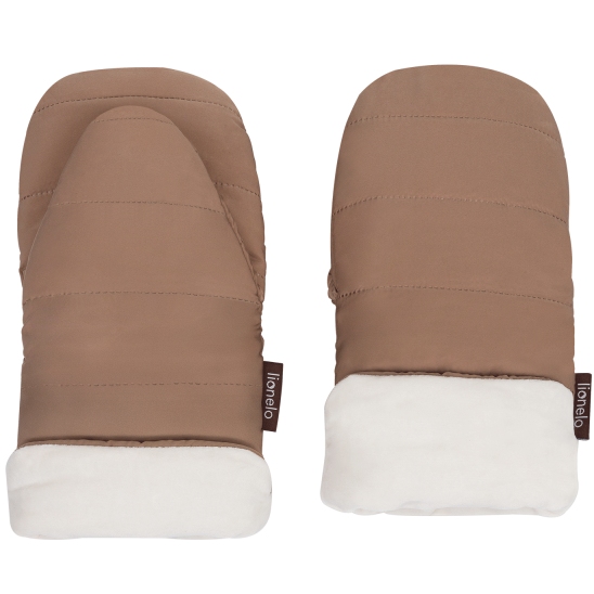 Рукавиці для коляски Lionelo Oli Handmuff Nutty Розміри 31 х 14