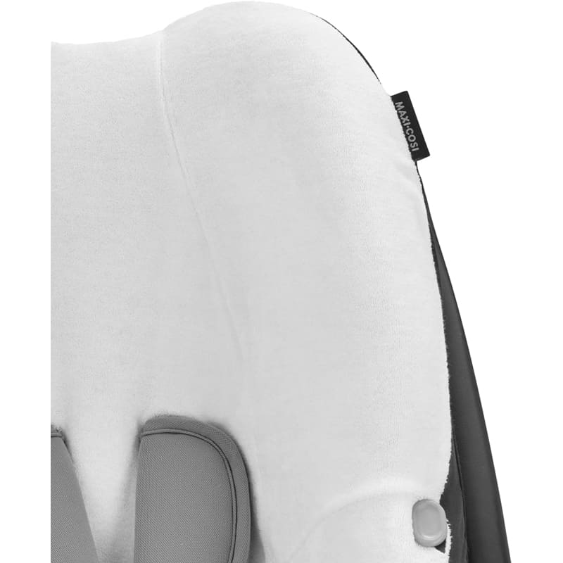 Чохол MAXI-COSI CabrioFix i-Size/Pebble S Natural White (8250570110) Особливості Чохол захищає автокрісло від розлитої рідини та бруду, його можна прати у пральній машині при температурі до 30°C; Дихаюча тканина