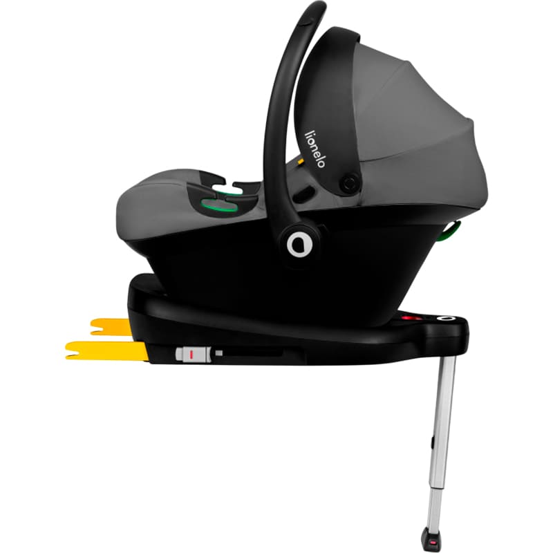 База для автокресла LIONELO Lemmy i-Size Base Black (LO-LEMMY I-SIZE BASE BLACK) Особенности Группа: 0+ (0-13 кг); Возраст: 0-24 месяцев; Рост: 40-87 см; С положением для сна; Устанавливается на шасси