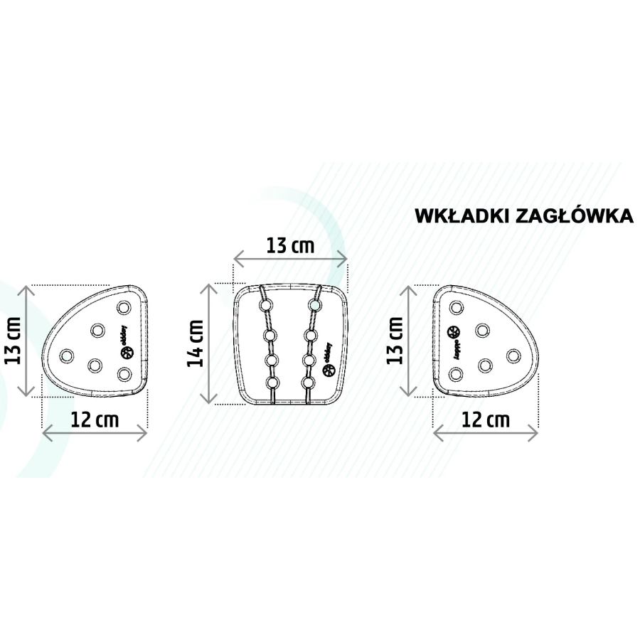 Фото Вкладиш OKIDAY для підголівника White (21968)