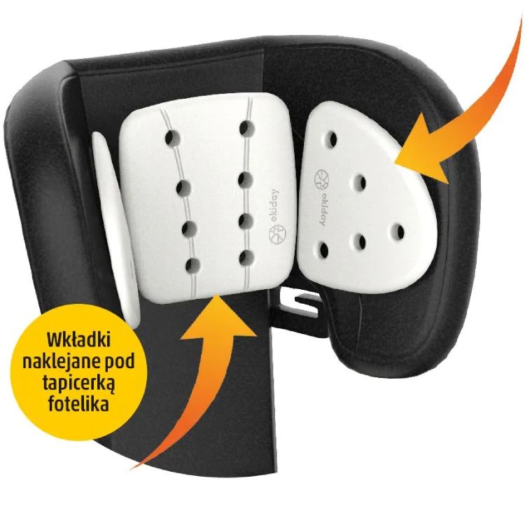 Замовити Вкладиш OKIDAY для підголівника White (21968)