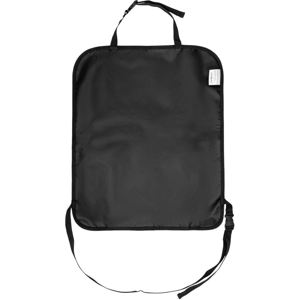 Органайзер на крісло OSANN Black (109-196-05) Особливості Відділення для планшета, кріплення ременями із пряжками, захист спинки сидіння від забруднень