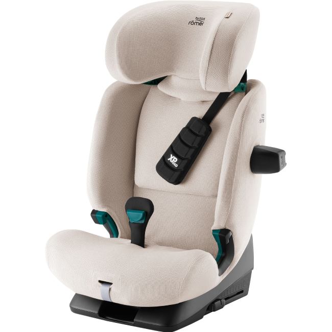 Чохол BRITAX-ROMER для Advansafix Pro Moonbeam (2000041935) Додатково підходить для моделі BRITAX-ROMER Advansafix Pro; можна прати у пральній машині за температури 30 °C; у комплекті зі спортивною сумкою
