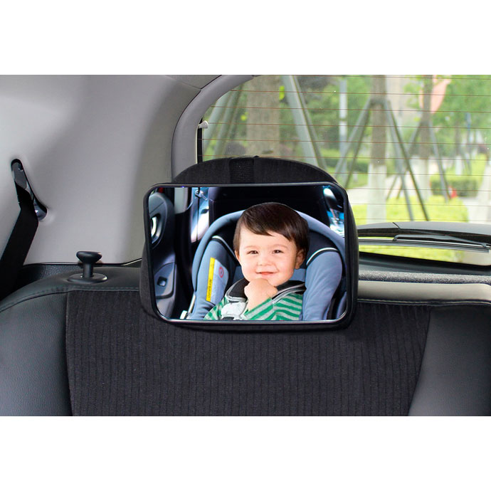 Дзеркало на заднє сидіння OSANN Black (109-195-01) Розміри 14 х 19