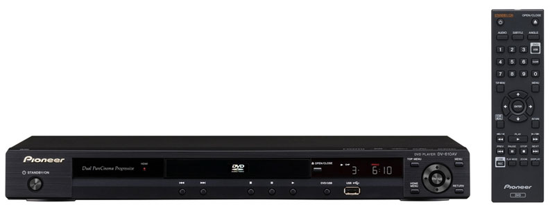 Плеер DVD PIONEER DV-610AV-K Плеер DVD PIONEER DV-610AV-K