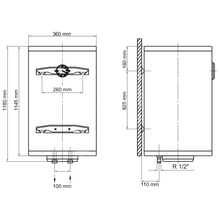 Бойлер ARTI WH V Slim 80L/1