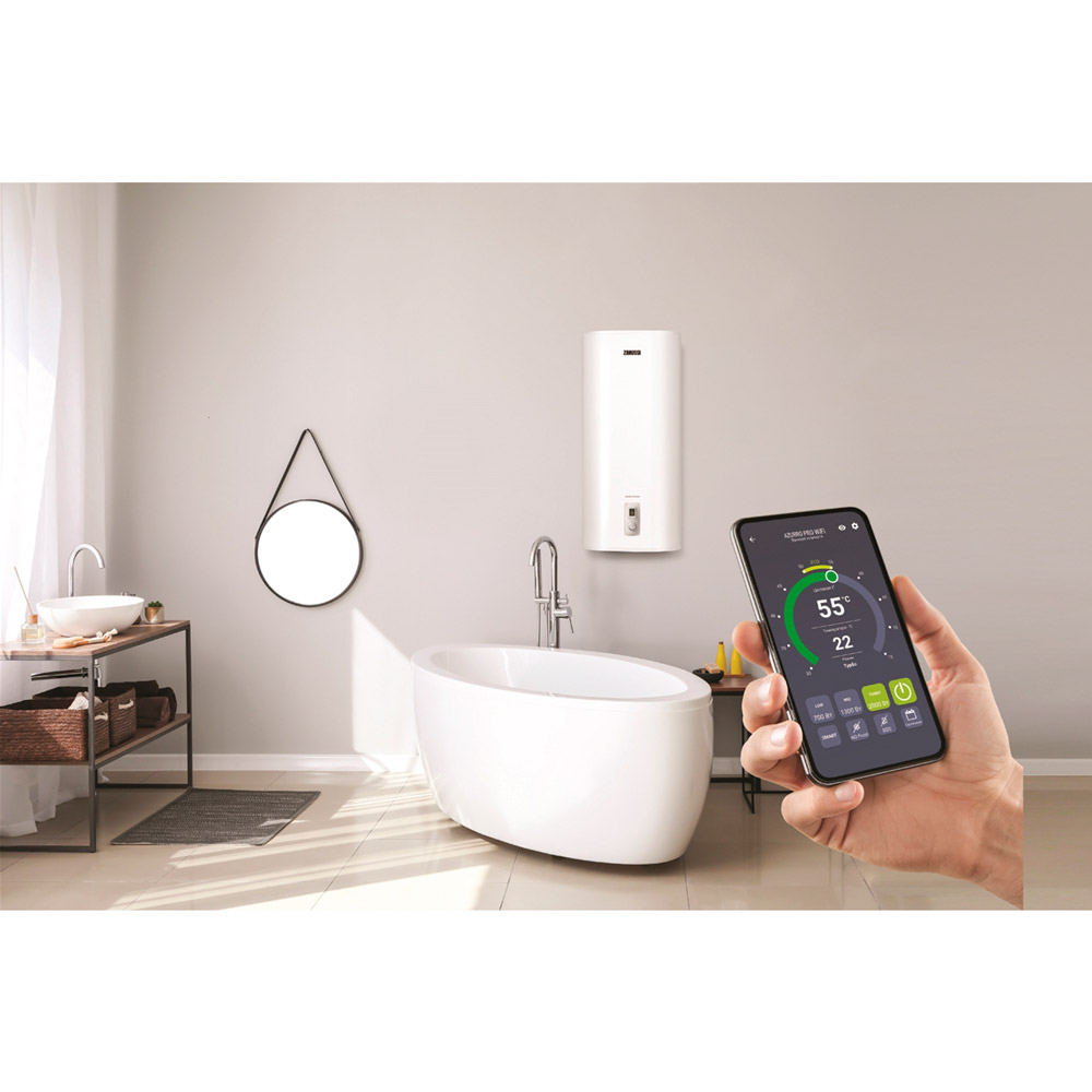 Бойлер ZANUSSI ZWH/S 50 AZURRO PRO WiFi Тип ТЭНа сухой