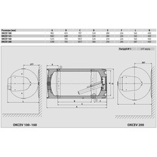 Бойлер DRAZICE OKCEV 100