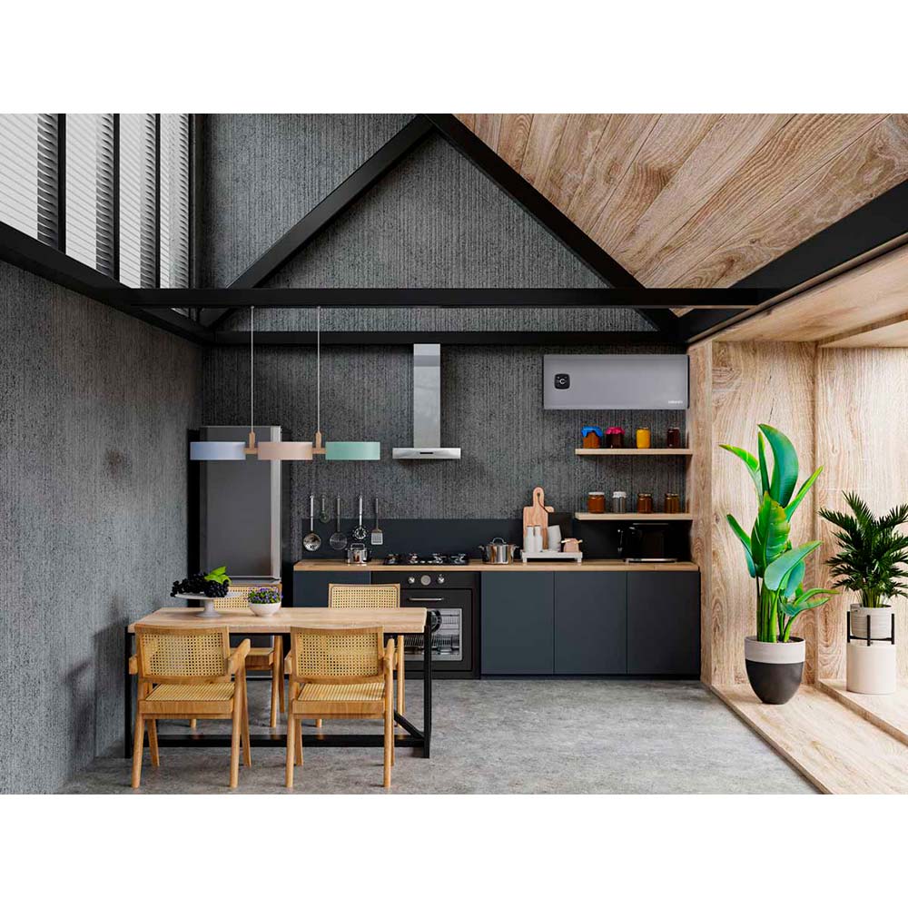 Бойлер ATLANTIC Vertigo Steatite WI-FI 100 ES-MP0802F220-S WD 2250W Silver Спосіб установлення універсальний