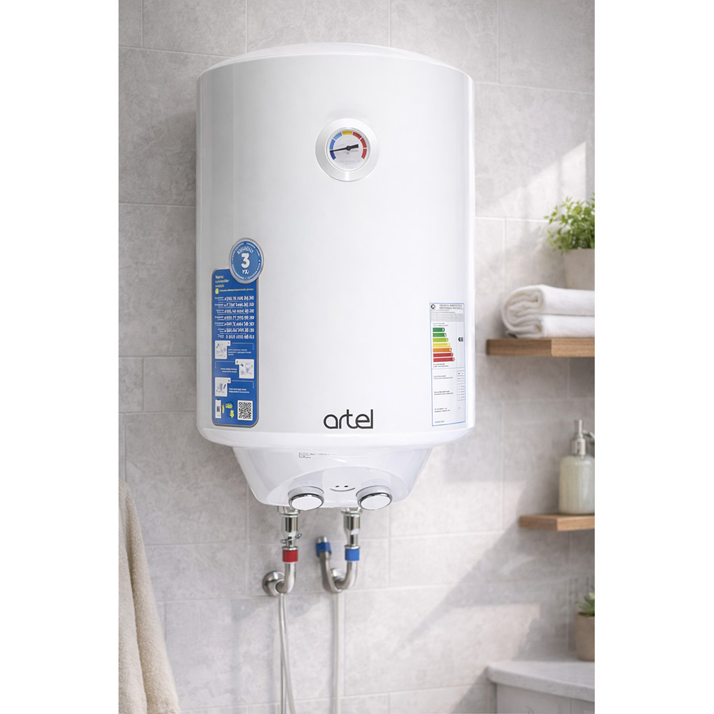 Бойлер ARTEL ART WH-1.5-30 30 л 1500 Вт White (РН017291) Тип ТЕНу мокрий