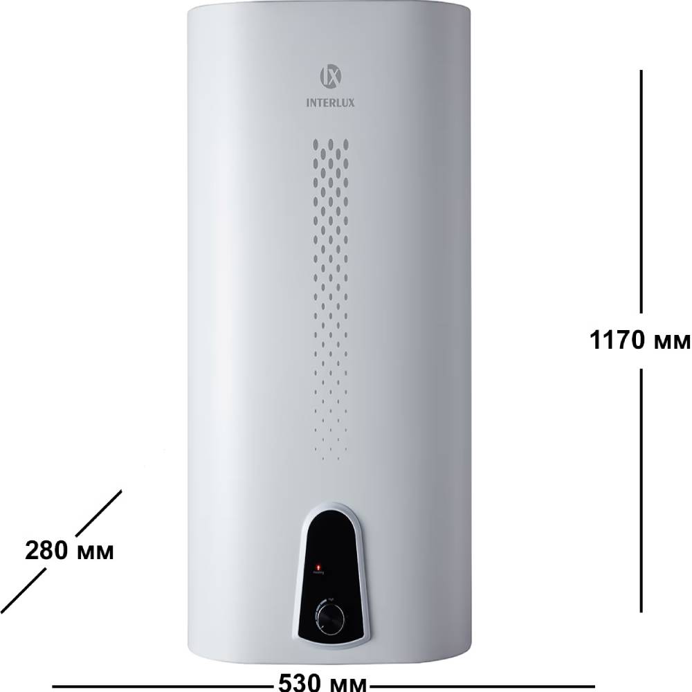 Бойлер INTERLUX ILWH-100MY Тип ТЭНа сухой