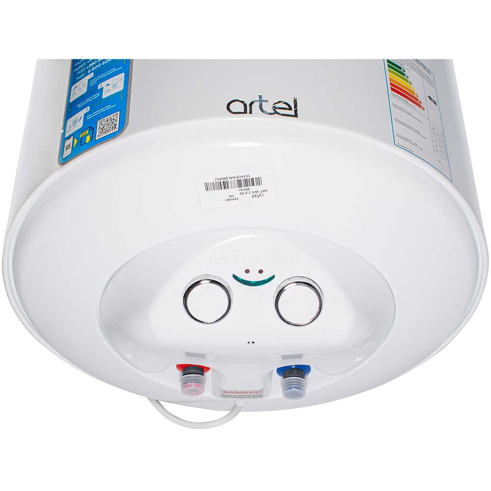 Бойлер ARTEL ART WH-1.5-50 White Тип ТЭНа мокрый