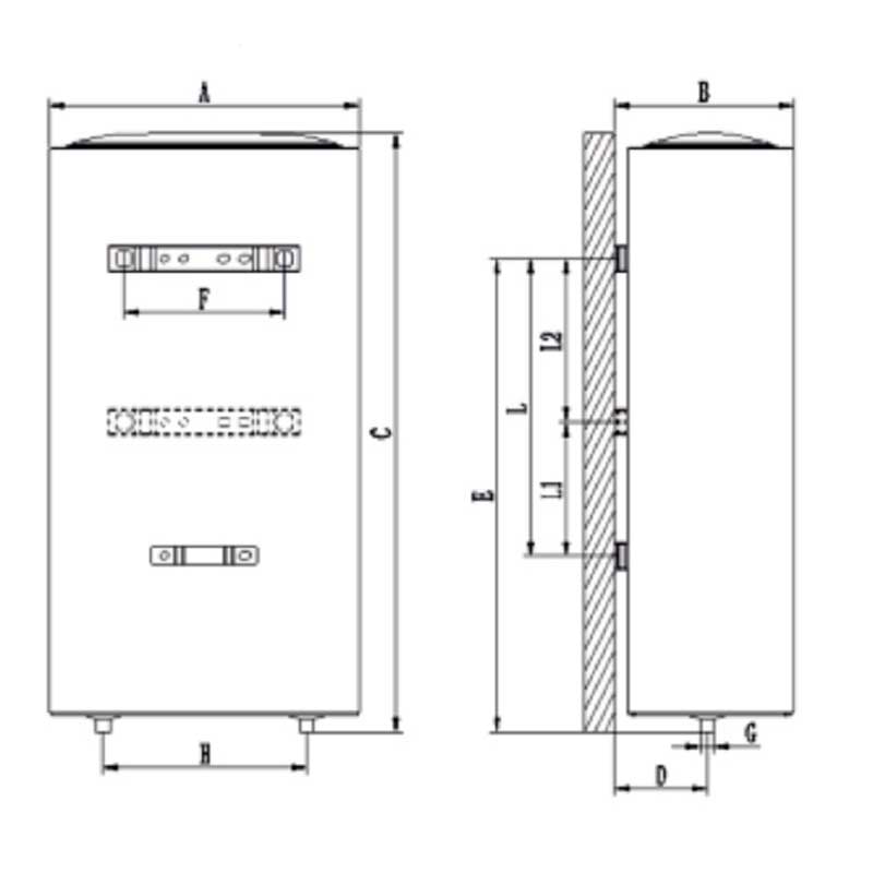 В Фокстрот Бойлер OCEAN FLAT RZB80М EТ+DT BASIC 80