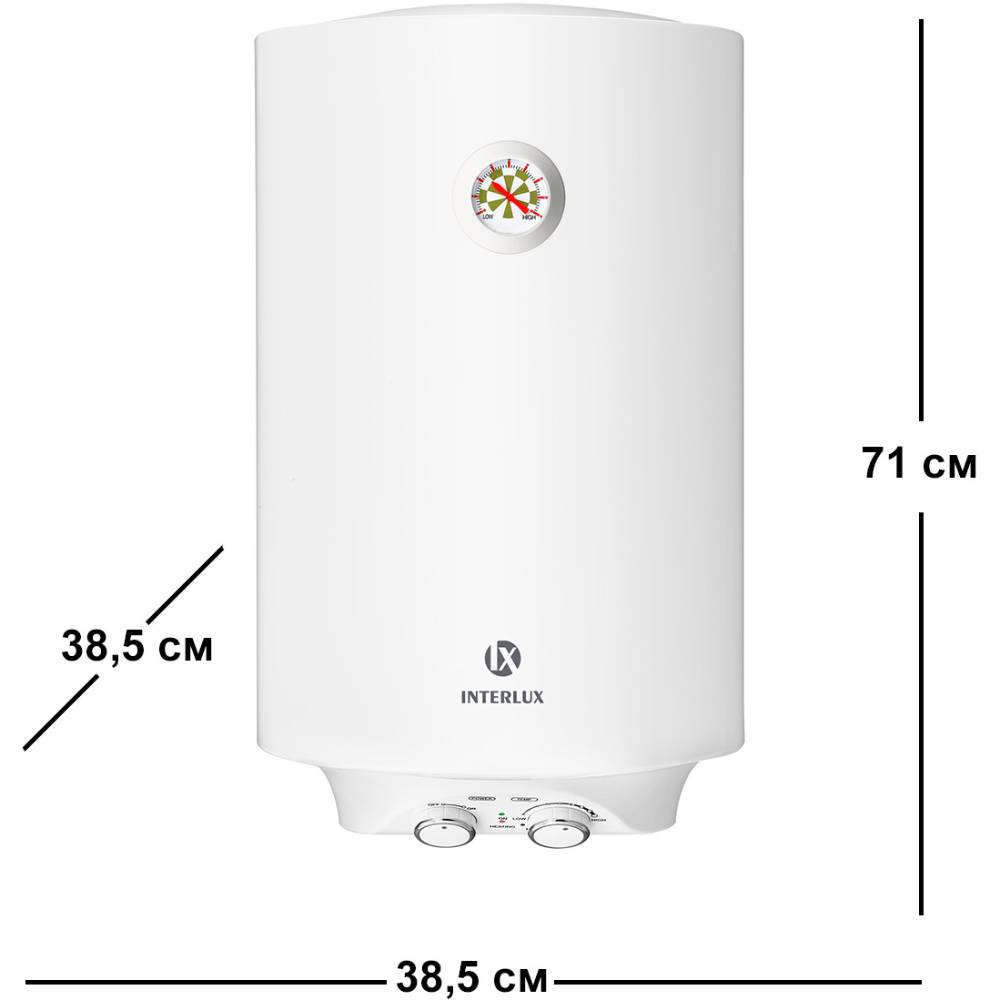 Бойлер INTERLUX IRWH-50MW Об'єм баку 50 л