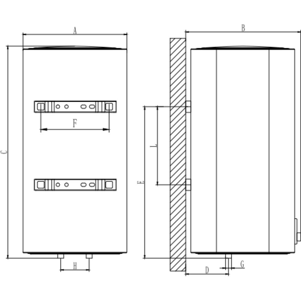 В інтернет магазині Бойлер OCEAN CUBE RZF100D-4 ET+DT (4215)