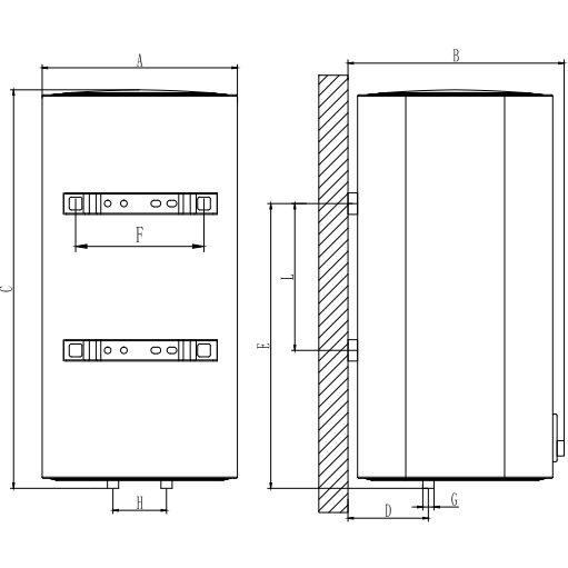 В интернет магазине Бойлер OCEAN CUBE RZF80D-4 ET+WT (4220)