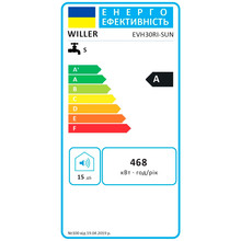 Бойлер WILLER EVH30RI-SUN