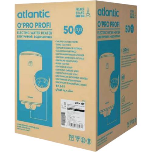 Бойлер ATLANTIC Opro Horizontal HM 050 D400S (1500W) Потужність 1500