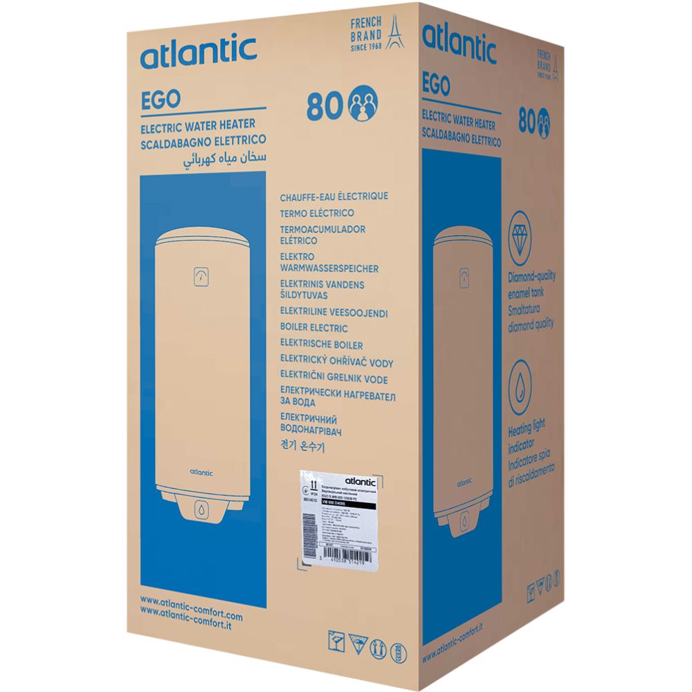 Замовити Бойлер ATLANTIC Opro Ego VM 080 D400S (851421)