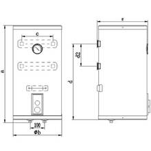 Бойлер OCEAN CLASSIC 80л White (RZL80M-5 ETDT)