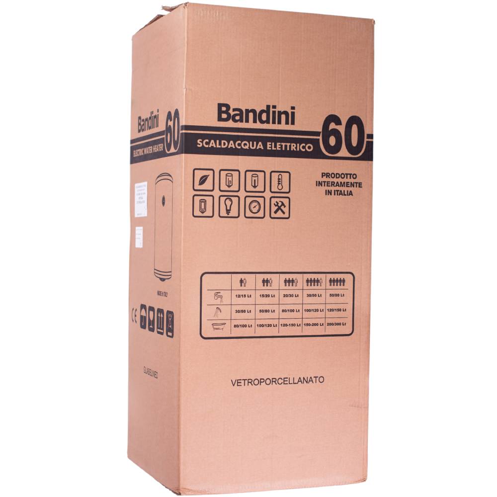 Зовнішній вигляд Бойлер BANDINI Water Heaters SE 60 SLIM