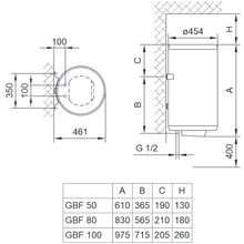 Бойлер TIKI GBF 100 UA (700098)